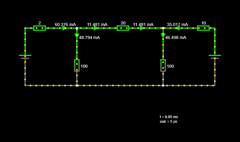 Kirchhoff's first law (KCL)