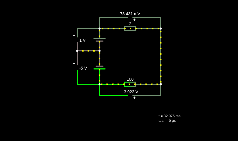 Kirchhoff's second law (KVL)