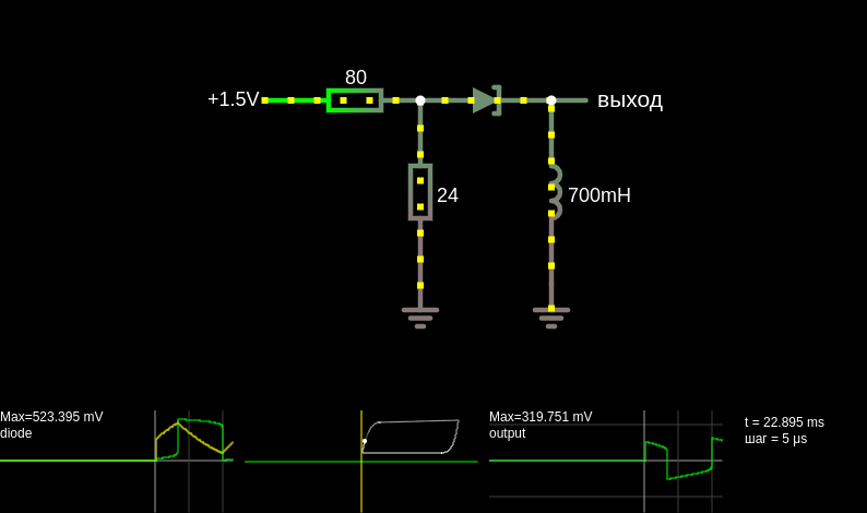 Tunnel-diode relaxation oscillator