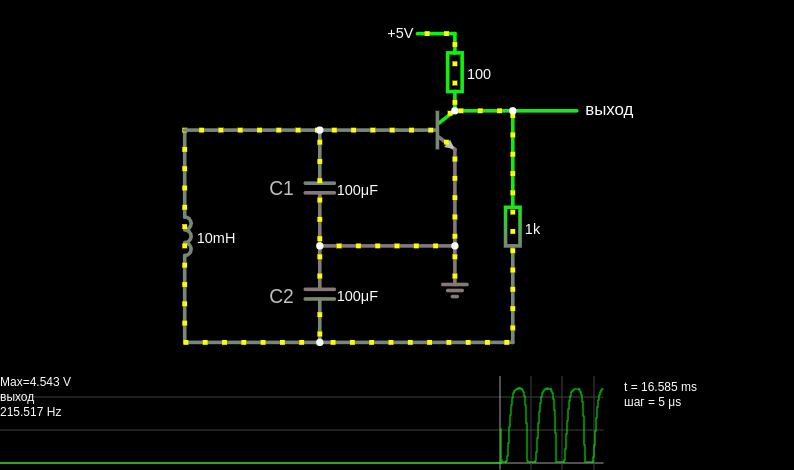 Colpitts oscillator