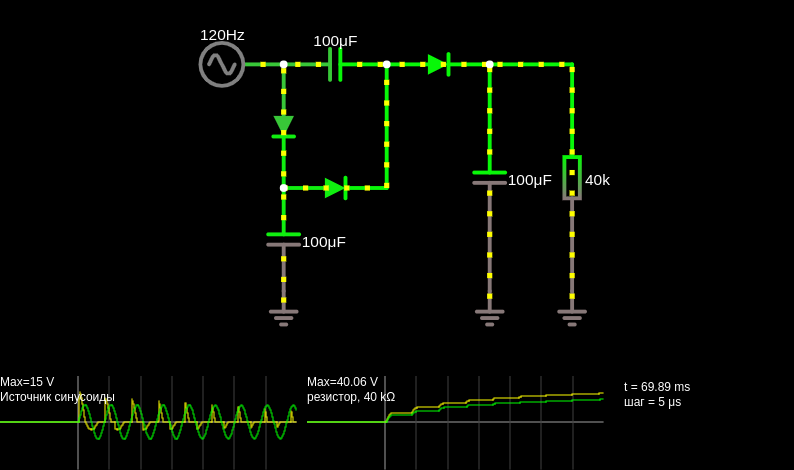 Voltage tripler