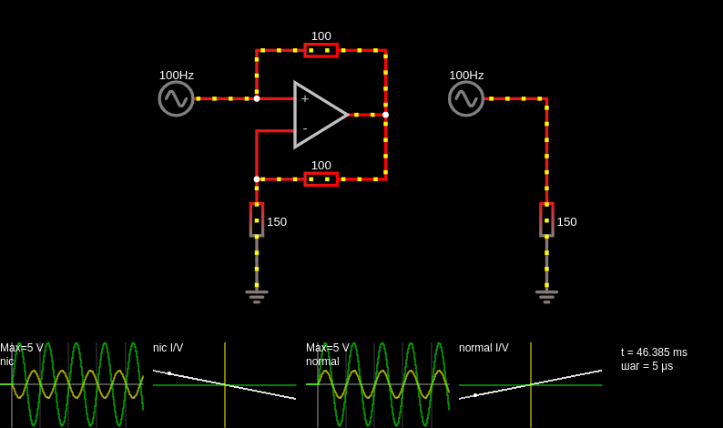 Negative impedance converter
