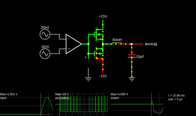 Class-D amplifier (op-amp)