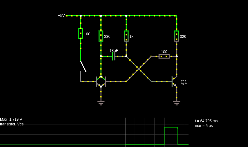 Monostable multivibrator (one-shot)