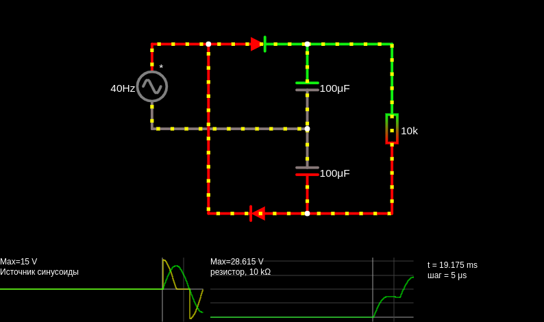 Voltage doubler