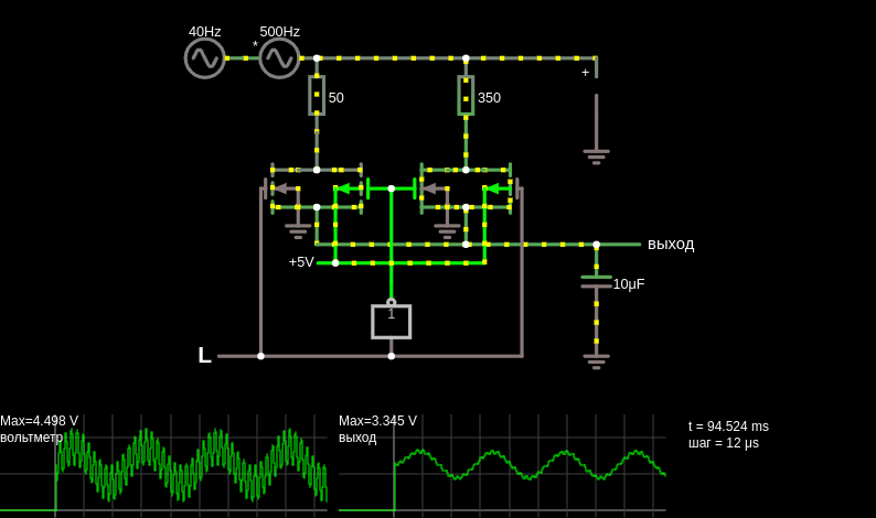 Multiplexer filter