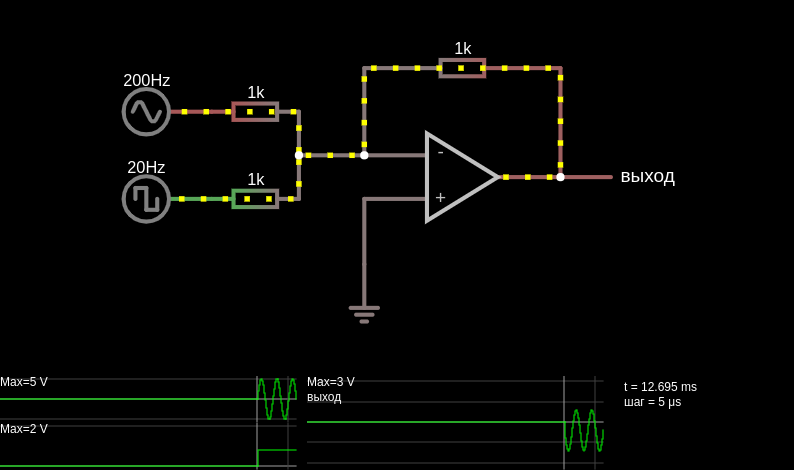 Summing amplifier (op-amp)