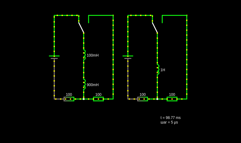 Inductors in series