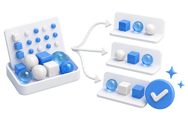 Generation combinatorics of Permutations, placements, combinations with and without repetitions online