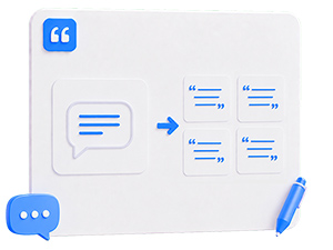 Enclose each word in quotes - online