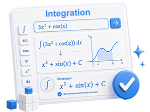 Text calculator of integration in mathematical analysis online