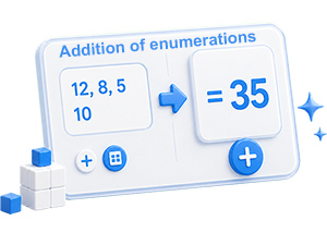 QuickAdder - Add numbers separated by commas or line breaks