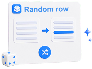Select random string - online