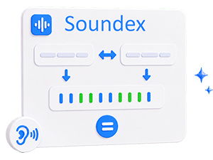 Comparing strings by their sound online - Soundex, Metaphone
