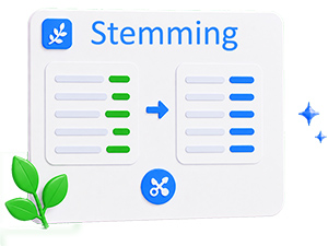 Stemmer remove endings, leave root - Stemmer Porter online