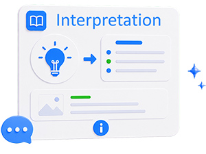 Explanation of a term or concept online