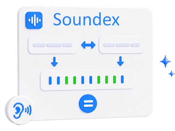 Comparing strings by their sound online - Soundex, Metaphone