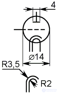 Electrovacuum triode, or simply triode