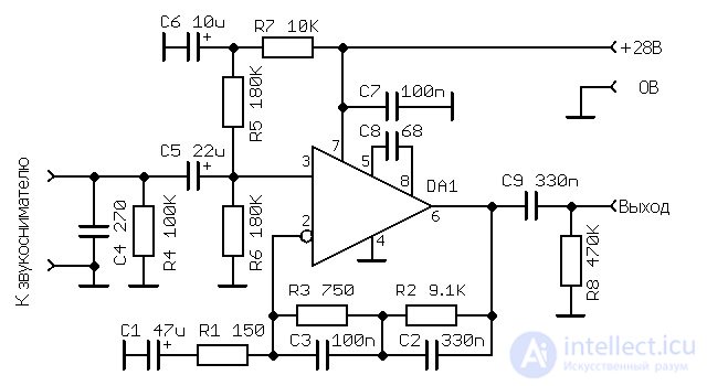 Operational Amplifiers: Ideal and Real, Summing Amplifier, Differentiator, Integrator, Peak Detector