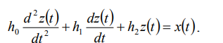 4. Continuous-deterministic models (D-schemes). Basic relations and possible applications