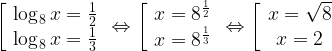 Logarithmic Equations