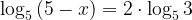 Logarithmic Equations