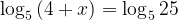 Logarithmic Equations