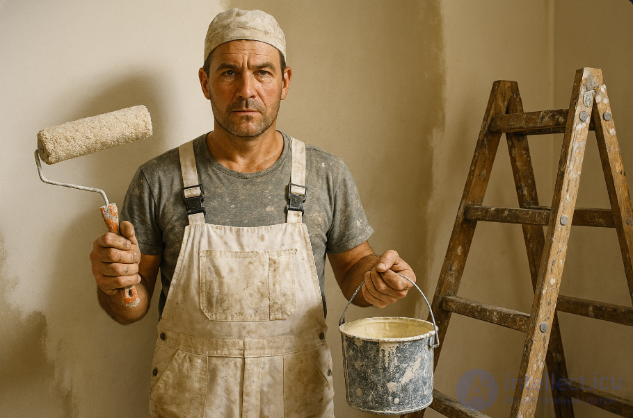 Painter - profession, advantages and disadvantages, salaries