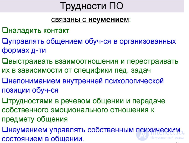 10.2. Barriers and Difficulties in Pedagogical Communication. Character Accentuations