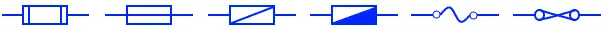 Symbols for Fuses, Circuit Breakers, and Protective Devices