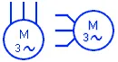 Electric Motor Symbols