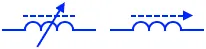 Symbols for Solenoids, Chokes, and Inductors