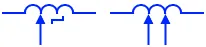 Symbols for Solenoids, Chokes, and Inductors