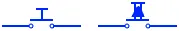 Switch and Button Symbols in Electrical Diagrams