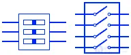 Switch and Button Symbols in Electrical Diagrams