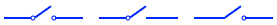 Switch and Button Symbols in Electrical Diagrams