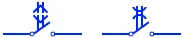 Switch and Button Symbols in Electrical Diagrams