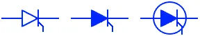 Schematic Symbols for Semiconductor Diodes