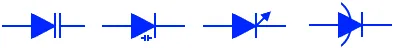 Schematic Symbols for Semiconductor Diodes