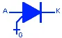 Symbols for Thyristors, Triacs, and Diacs
