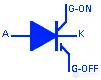 Symbols for Thyristors, Triacs, and Diacs