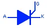 Symbols for Thyristors, Triacs, and Diacs