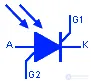 Symbols for Thyristors, Triacs, and Diacs
