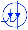 Symbols for Thyristors, Triacs, and Diacs