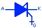 Symbols for Thyristors, Triacs, and Diacs