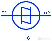 Symbols for Thyristors, Triacs, and Diacs