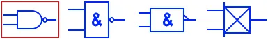 Symbols for Electronic Digital Circuits