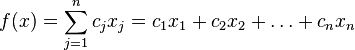 Linear programming