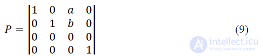 3.3. Mathematical Description of Planar Geometric Projections