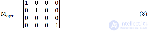 3.3. Mathematical Description of Planar Geometric Projections